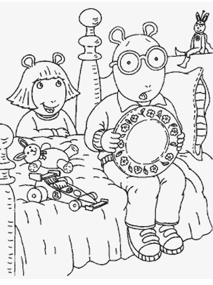 Arthur 33 Cartoons Coloring Pages & Coloring Book