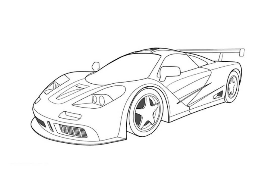 gta 5 cars Colouring Pages | Race car coloring pages, Sports ...