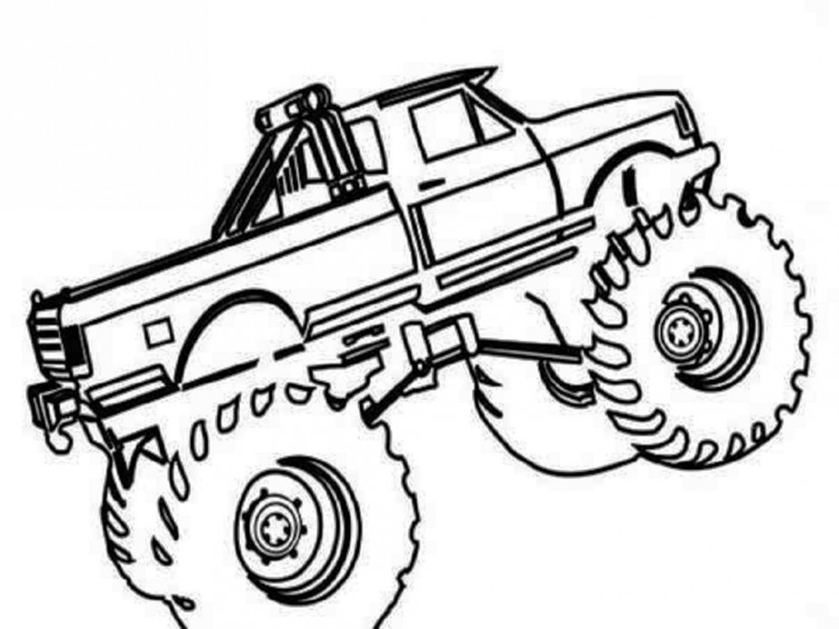 Monster Mutt Coloring Page