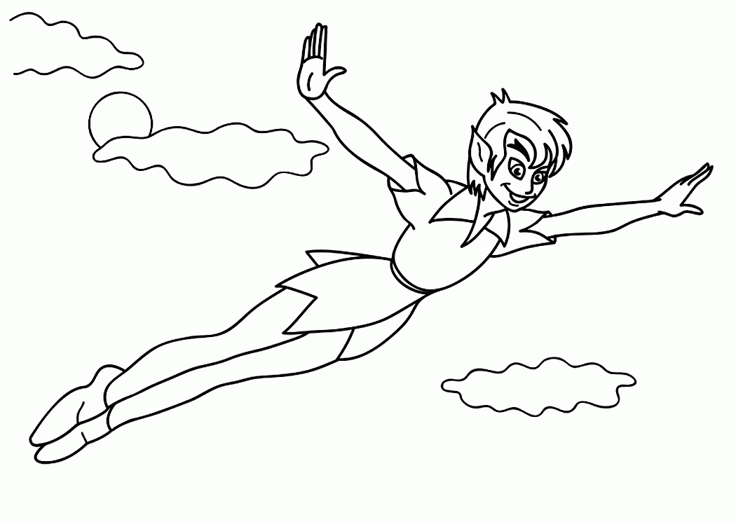 Free Printable Peter Pan Coloring Pages For Kids