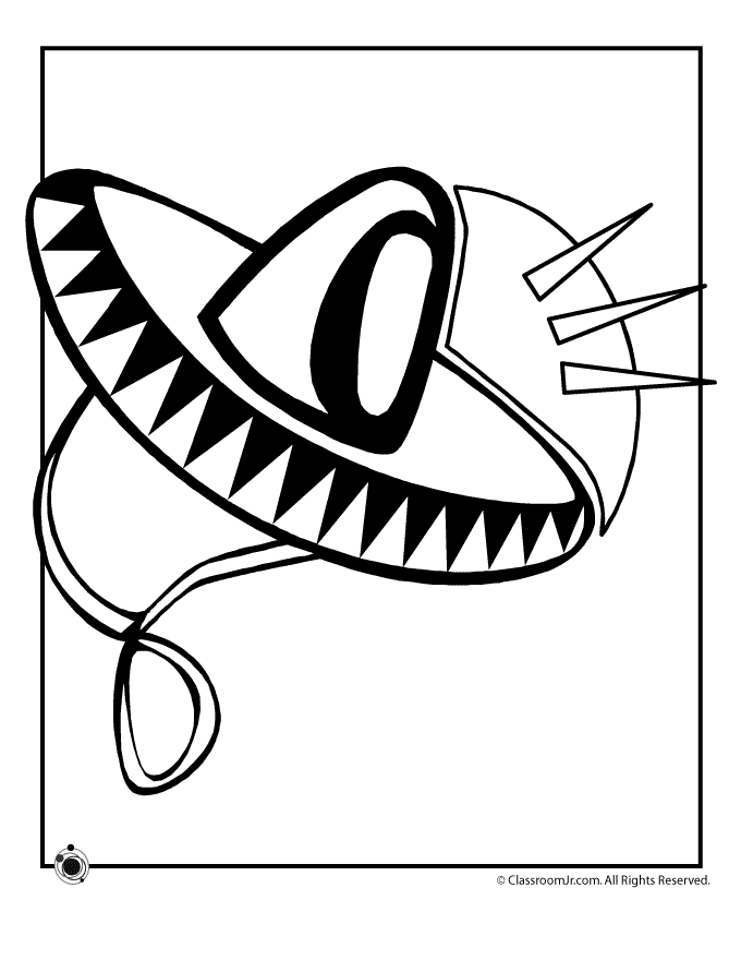 16 De Septiembre Coloring Page