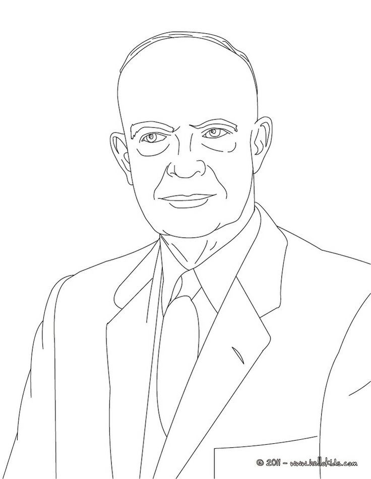 President Lyndon B. Johnson biography, facts and coloring pages ...