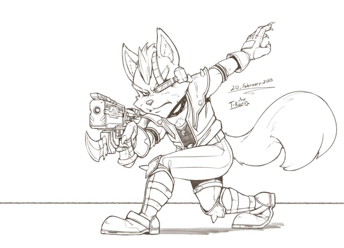 Wolf O'Donnell | Fox mccloud, Wolf o'donnell, Star fox