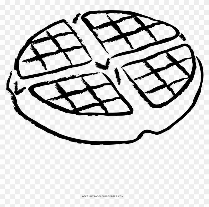 Waffle Coloring Page - Waffle Coloring Page - Free Transparent PNG Clipart  Images Download
