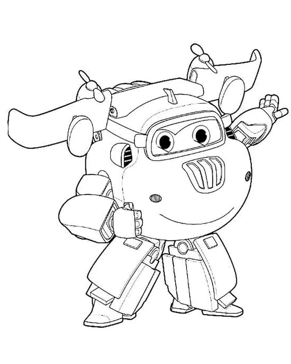 Super Wings Coloring Pages. 100 Best Images Free Printable