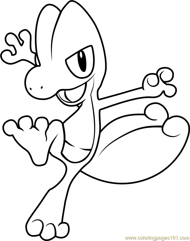 Treecko Pokemon Coloring Page for Kids - Free Pokemon Printable Coloring  Pages Online for Kids - ColoringPages101.com | Coloring Pages for Kids