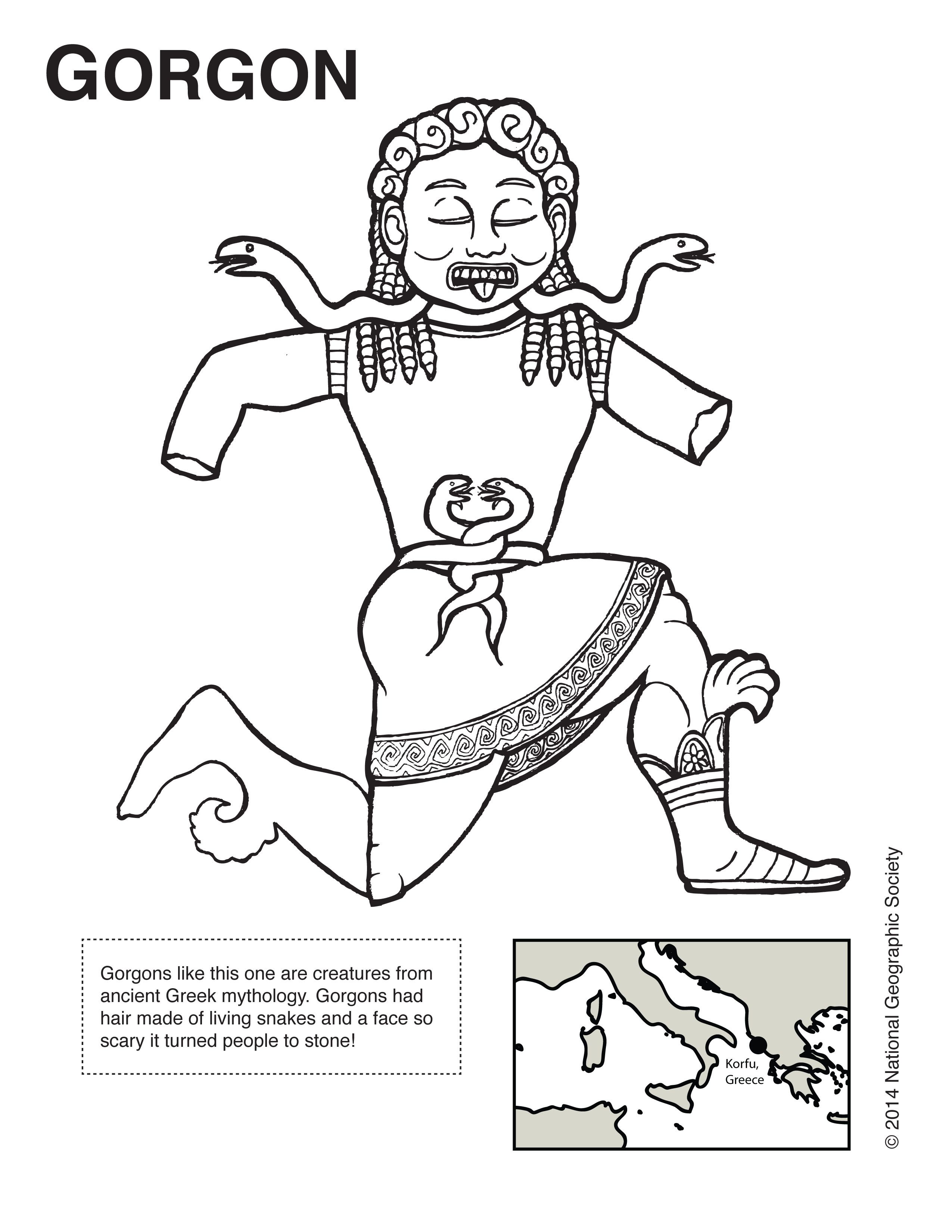 Classical Coloring Pages | National Geographic Society