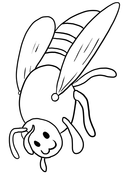 FREE Bee Coloring Picture 24 - ClipArt Best - ClipArt Best