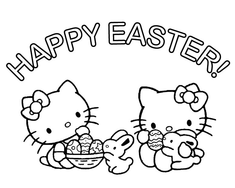 Free Printable Hello Kitty Coloring Pages For Kids - Lusine