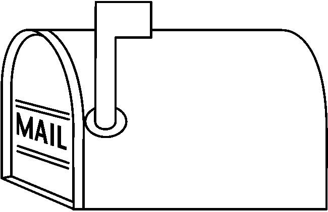 White Mailbox -vector Clipart - Clipart Suggest