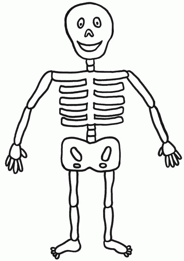 Learning Free Printable Skeleton Coloring Pages For Kids, Top ...