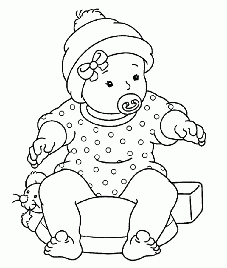 7 Pics of Learning Coloring Pages Baby - Free Baby Coloring Pages ...