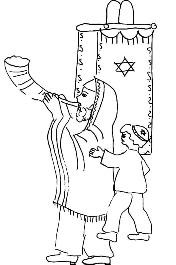 Yom Kippur Coloring Pages