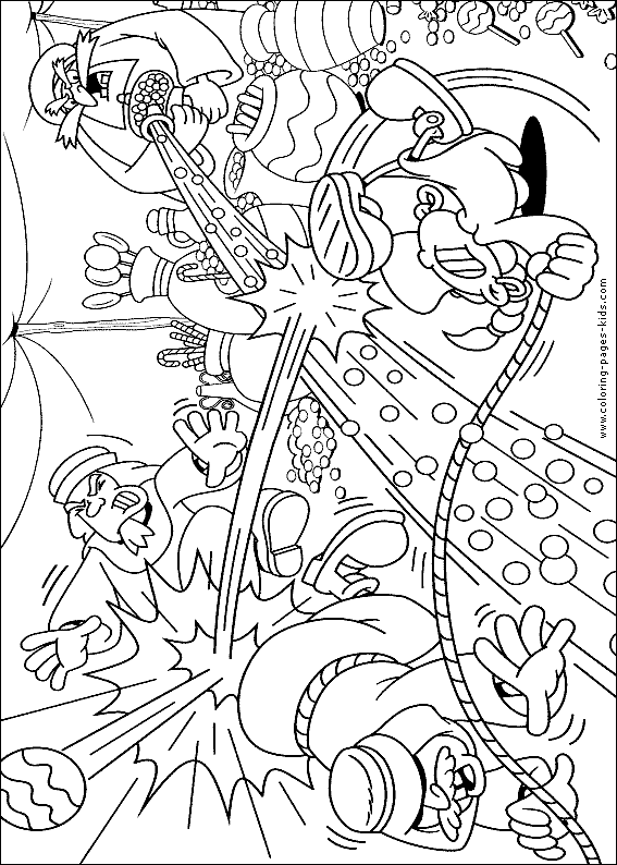 Kids Next Door color page - cartoon coloring - Coloring pages for kids