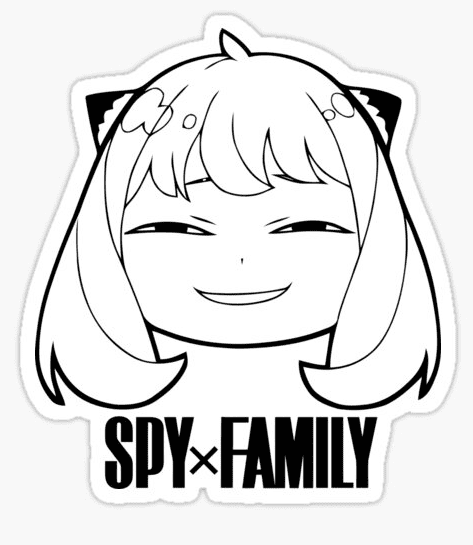 Spy x Family - Anya Coloring Pages - Spy x Family Coloring Pages - Coloring  Pages For Kids And Adults