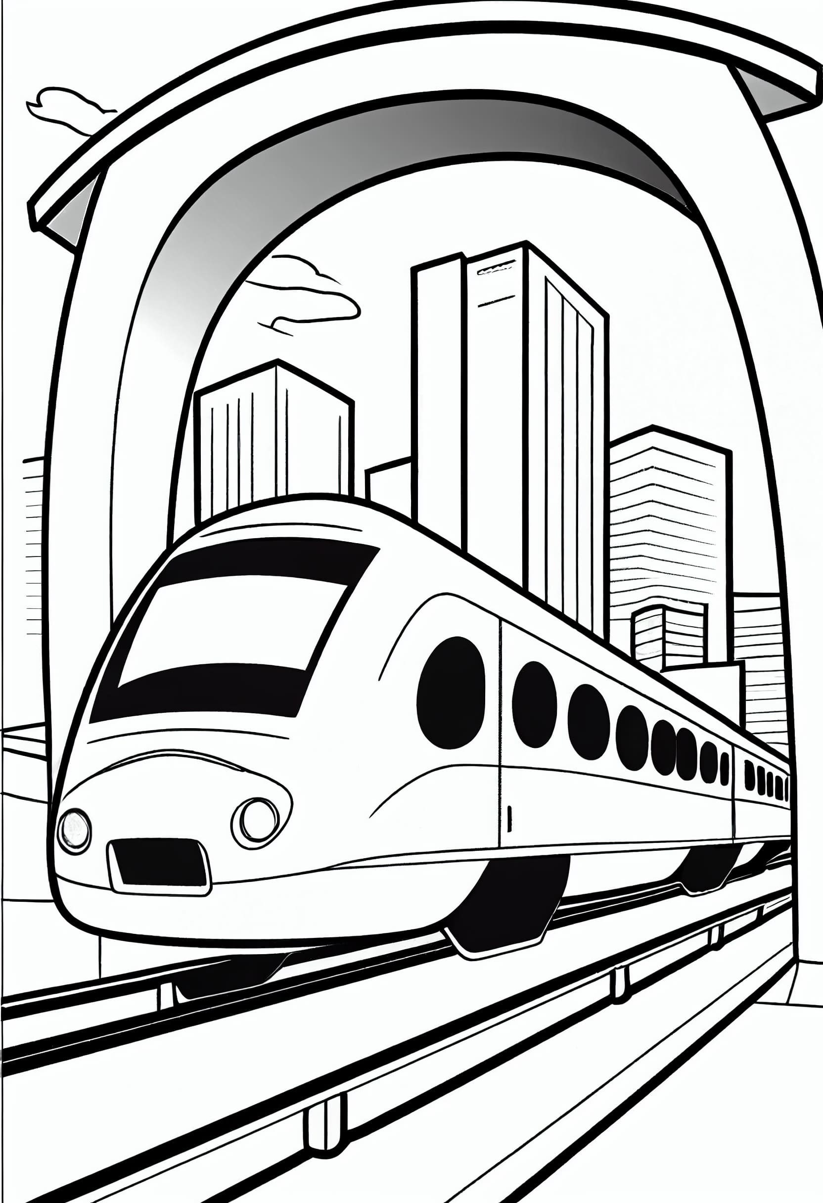 50 Train Coloring Pages: Free Printable ...