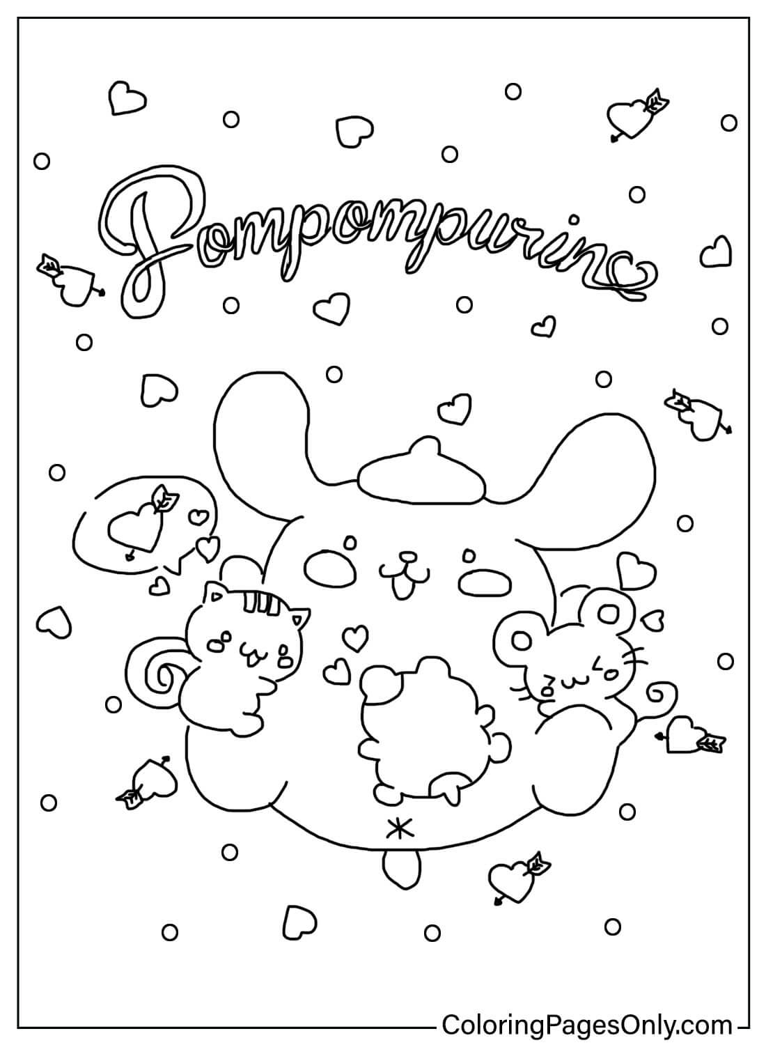 Pompompurin Coloring Pages ...