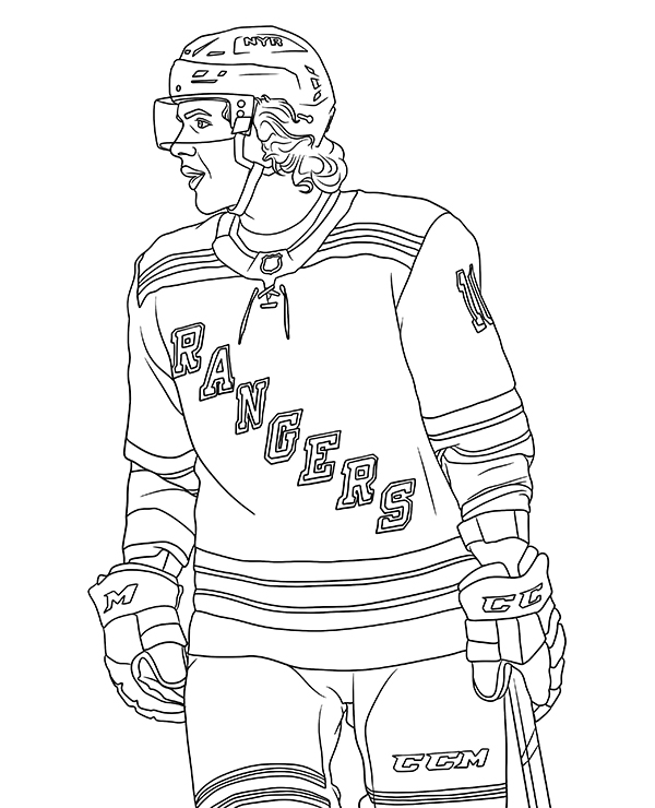 Hockey coloring pages NHL players ...