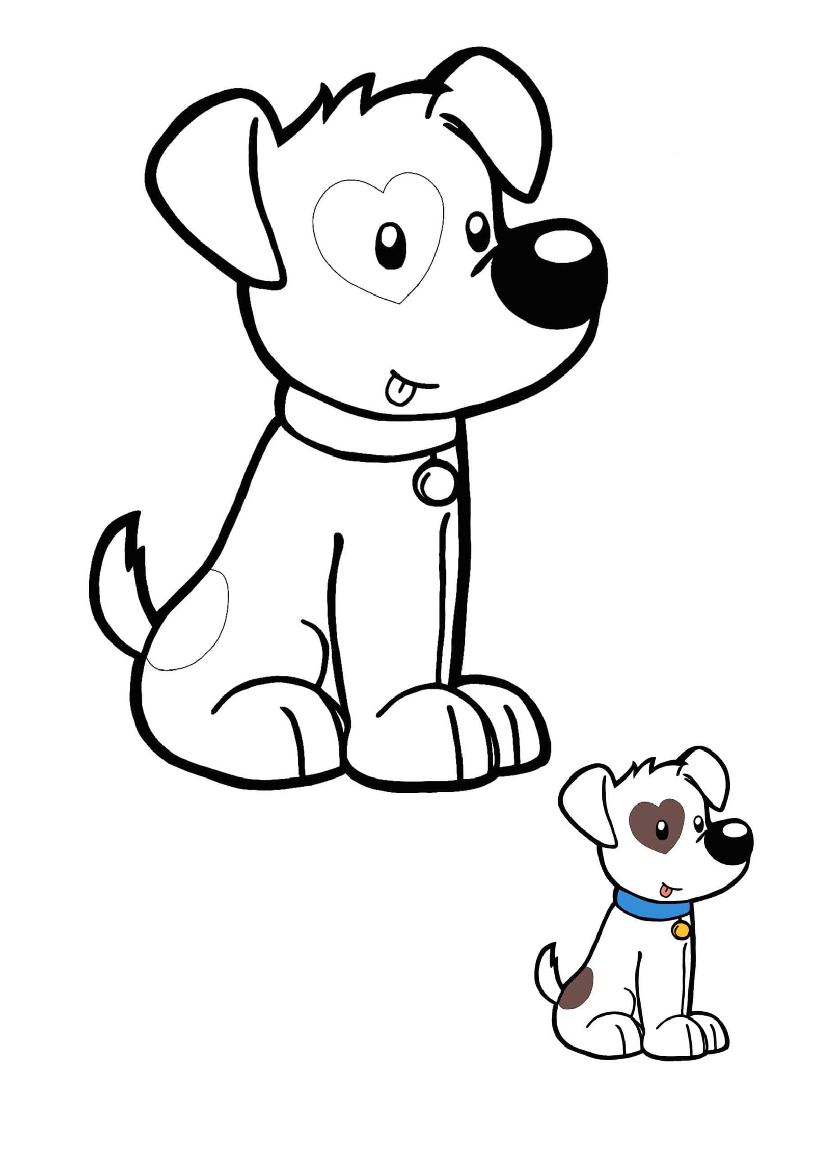 Kawaii Dogs Coloring Pages - 4 Kawaii ...