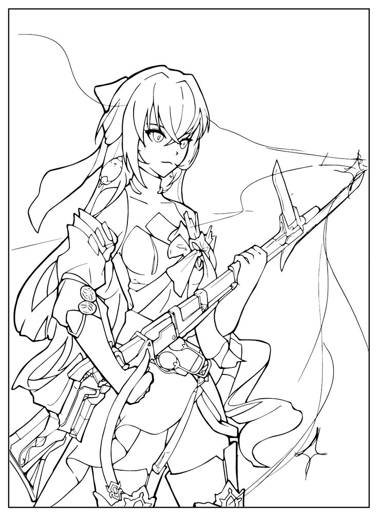 Honkai: Star Rail Coloring Pages ...