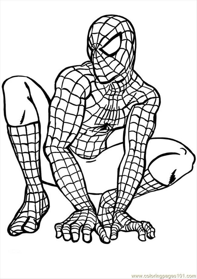 Coloring Pages Spiderman Coloring Pages 429 (Cartoons > Spiderman 