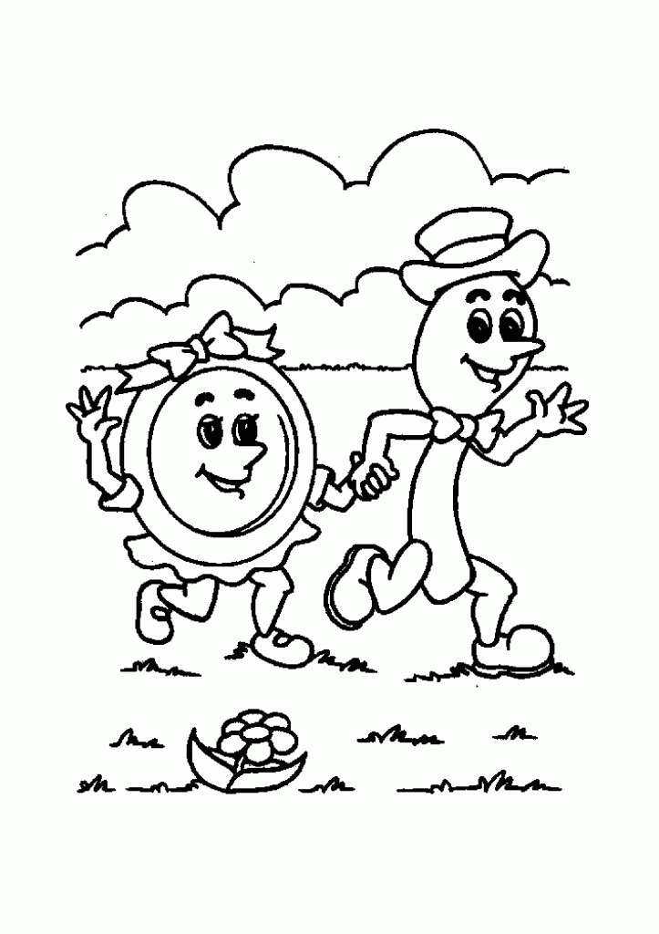 Nursery Rhymes Coloring Pages for Kids- Printable Coloring Pages