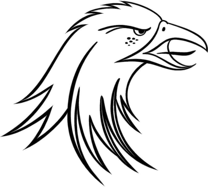 eagle head vinyl decal car truck window sticker | eBay