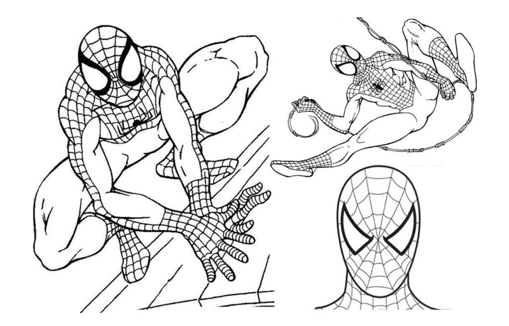 Ultimate Spiderman Coloring Pages for Kids | ThoughtfulCardSender.