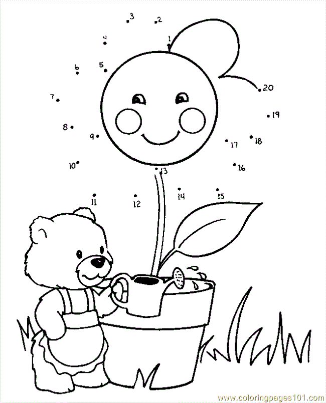 Coloring Pages Dot 3 (Entertainment > Games) - free printable 