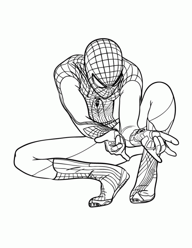 Spectacular Spiderman Coloring Pages 174850 Spectacular Spiderman 