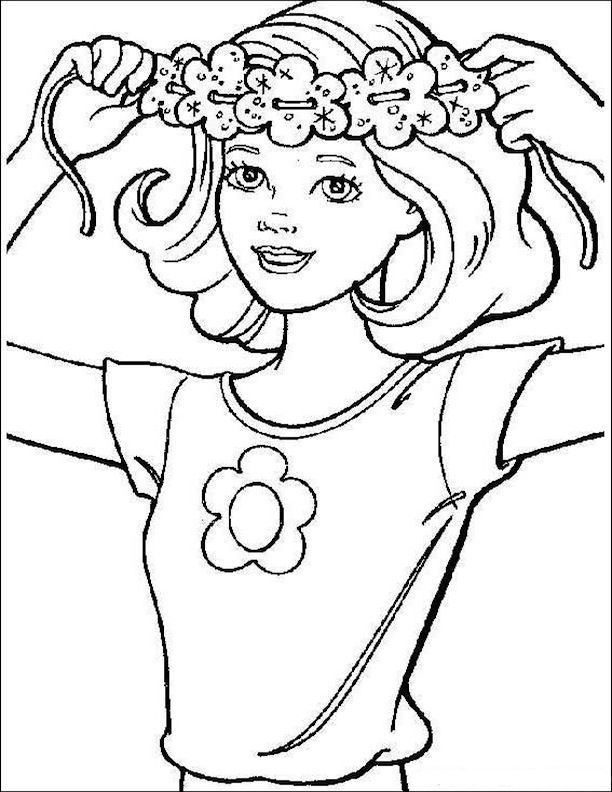 flower power coloring pages | Printable Coloring Pages For Kids 