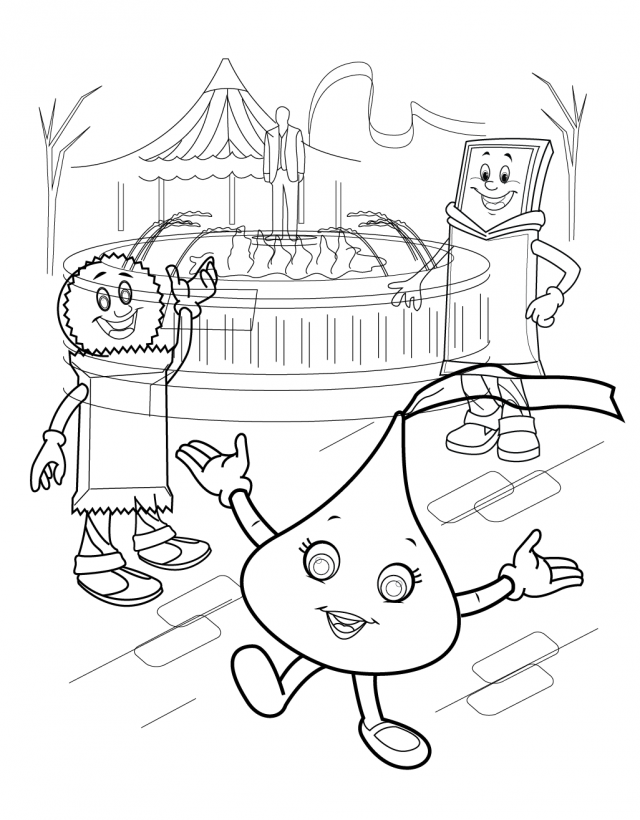 Gallery For Gt Hershey Bar Coloring Page 282699 Hershey Chocolate 