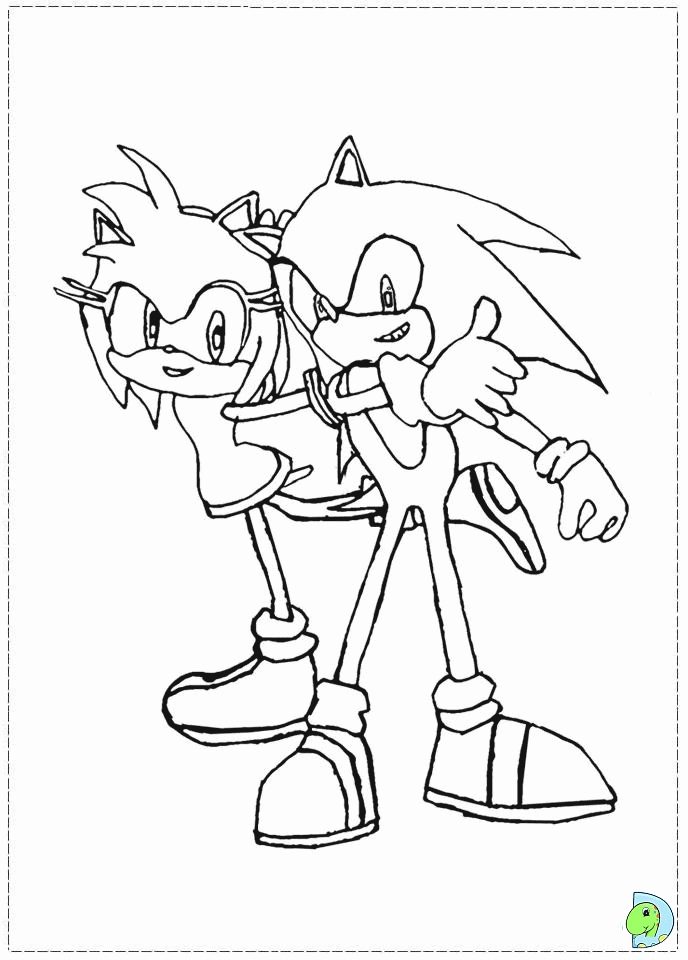 Sonic Coloring Pages To Print