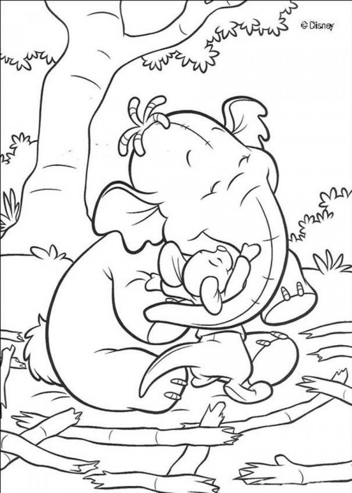 Babar Elephant Coloring Pages | 99coloring.com