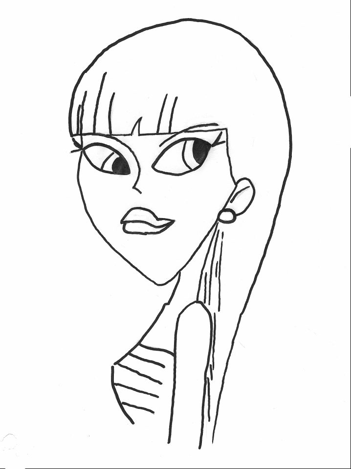 girl coloring pages page site