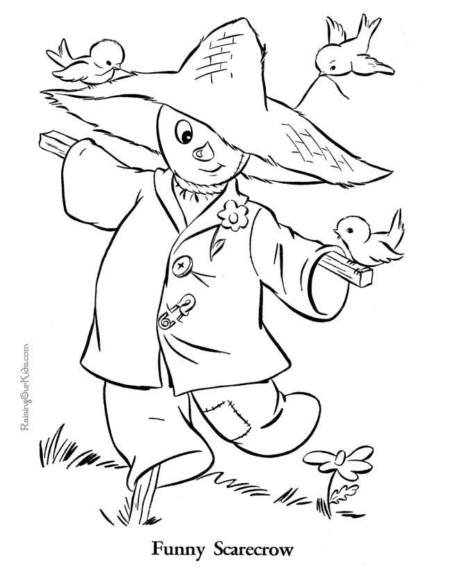 free fall printable coloring pages | coloring pages for kids 