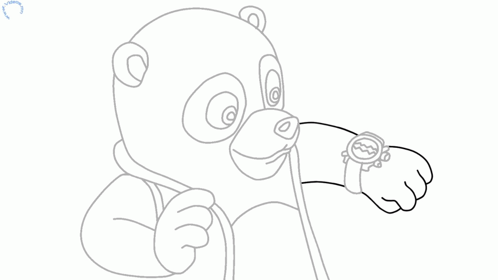 How to draw Oso from Special Agent Oso | Videos.