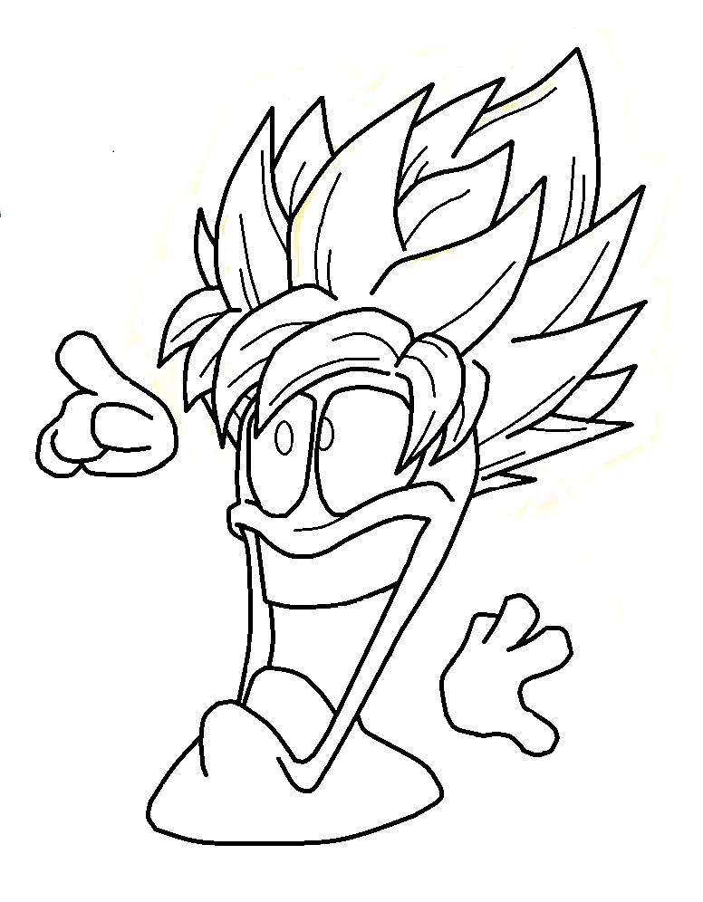 Broly Ssj3 Coloring Pages