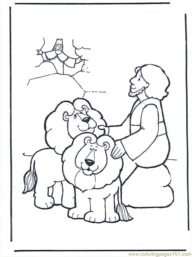 Coloring Pages Daniel 1 Coloring Pages 7 Com (Holidays > Christmas 