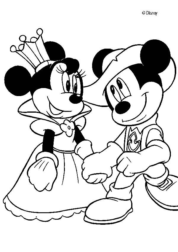 Mickey Mouse Free Printable Coloring Pages