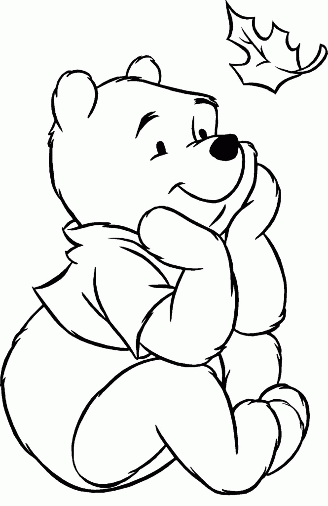 pooh in great halloween coloring page for you to print and color 