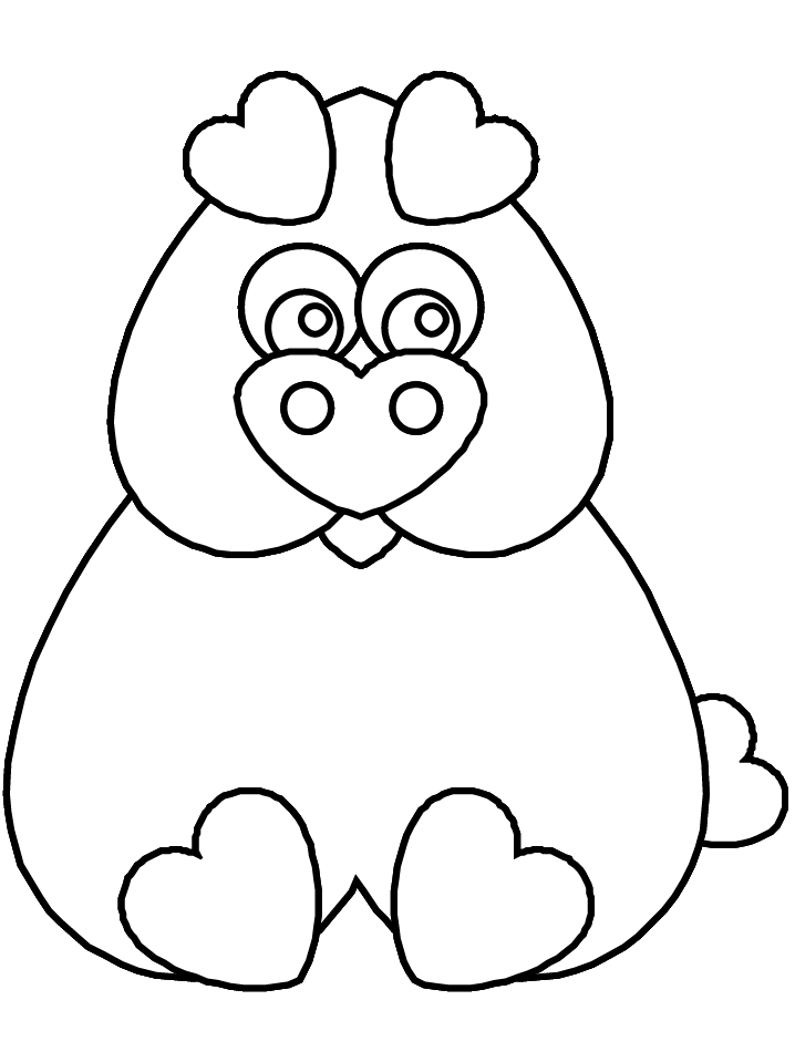 Running Rhino Coloring Pages