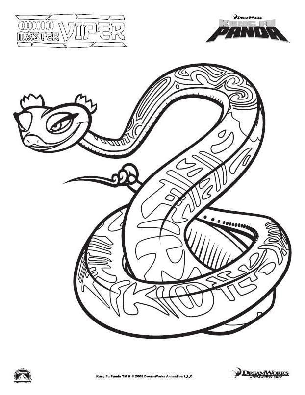 Do Kung Colouring Pages (page 2)