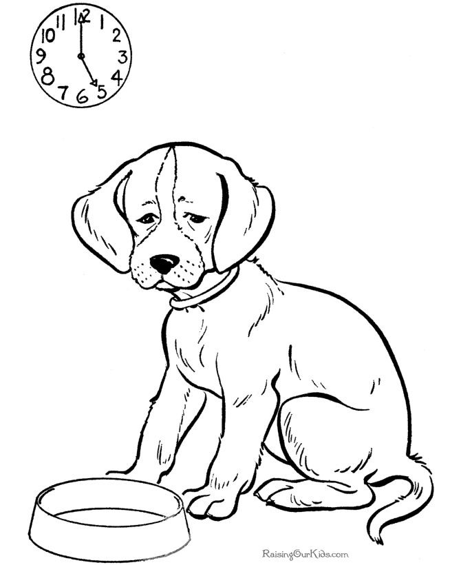 Coloring Book Pages Dogs - Free Printable Coloring Pages | Free 