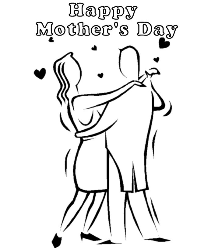 Mother's Day Coloring pages | BlueBonkers - <strong>Mom and Dad 