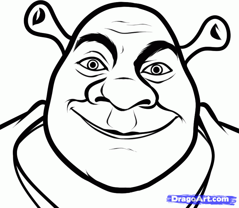 How to Draw Shrek Easy, Step by Step, Characters, Pop Culture 
