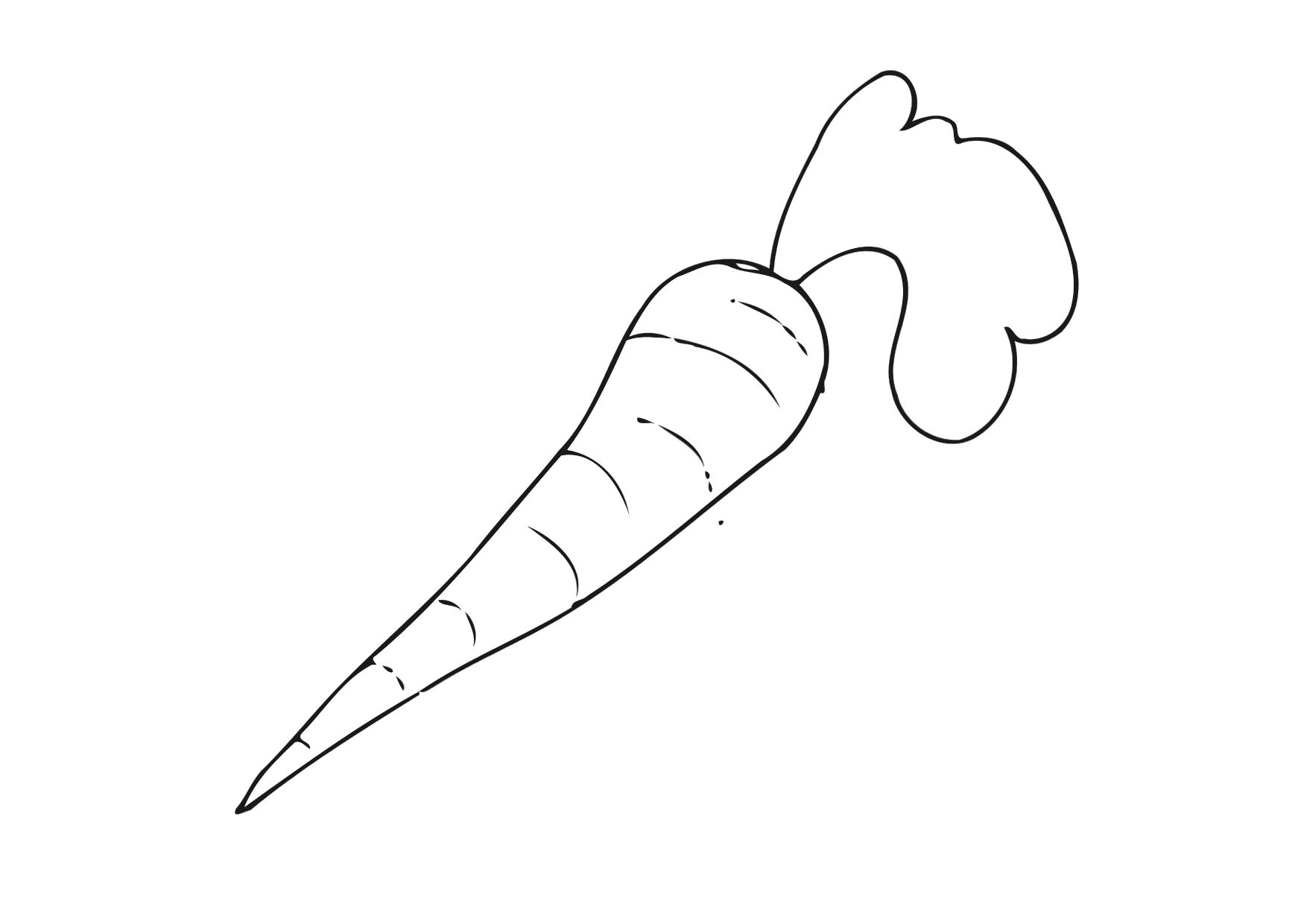 Children Love Carrots and Carrot Coloring Pages