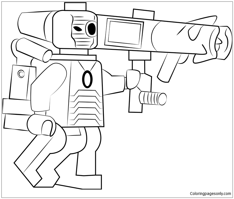 Lego Deadshot Coloring Page - Free Coloring Pages Online