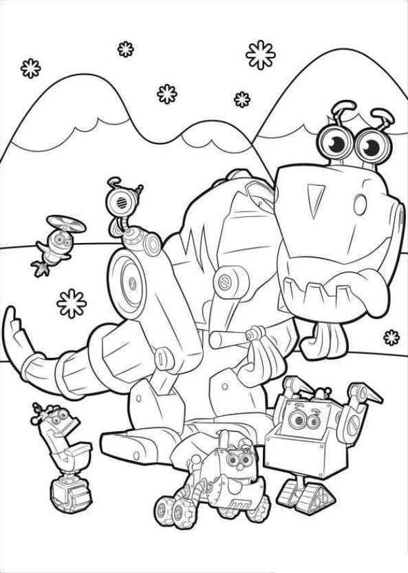 Kids-n-fun.com | Coloring page Rusty Rivets Rusty Rivets