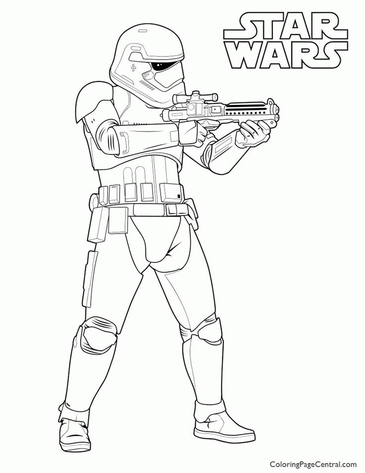 Download or print this amazing coloring page: Star Wars – First Order Storm  Trooper Coloring … | Star wars coloring book, Star wars colors, Star wars coloring  sheet